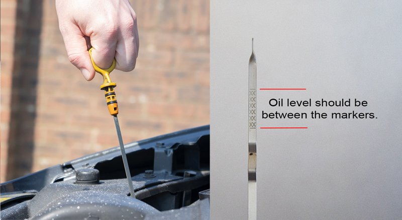 Oil checks home car maintenance